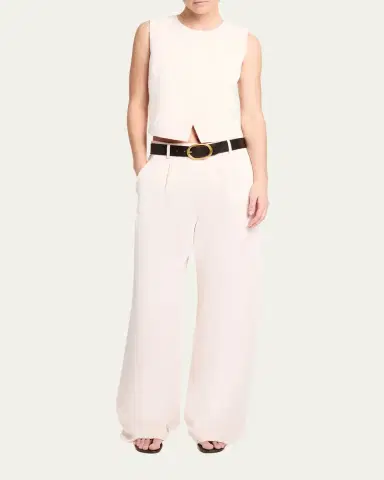 TWP High-Neck Hidden Placket Vest | Thumbnail 2 TWP High-Neck Hidden Placket Vest | Thumbnail 2