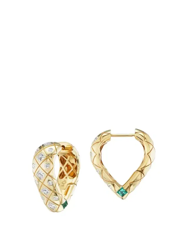 Orly Marcel Mama Bliss Diamond Hoop Earrings