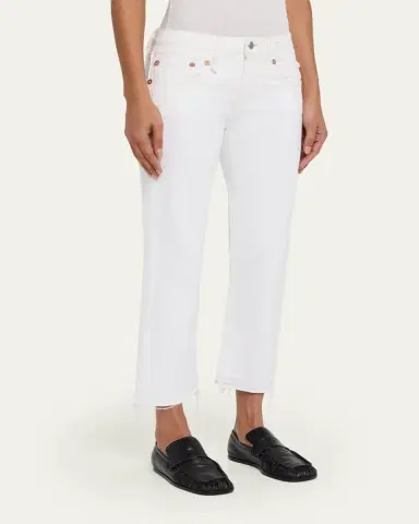 R13 Boy Straight Ankle Jeans | Thumbnail 4 R13 Boy Straight Ankle Jeans | Thumbnail 4