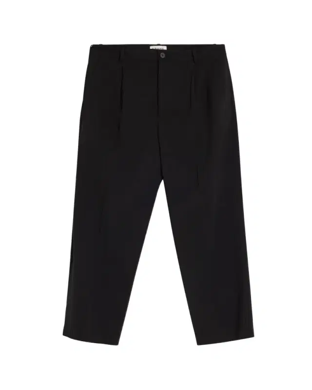 Men's Tropical Wool Pleated Trousers
