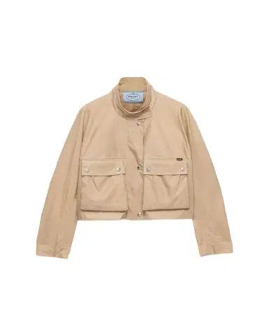 Prada Washed Re-Nylon Jacket | Thumbnail 1