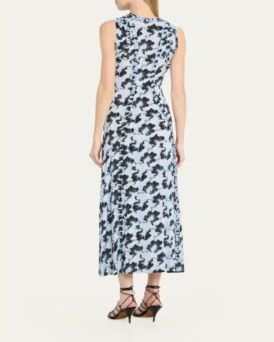 Ulla Johnson Isabelle Sleeveless Ruffle Jersey Dress | Thumbnail 3