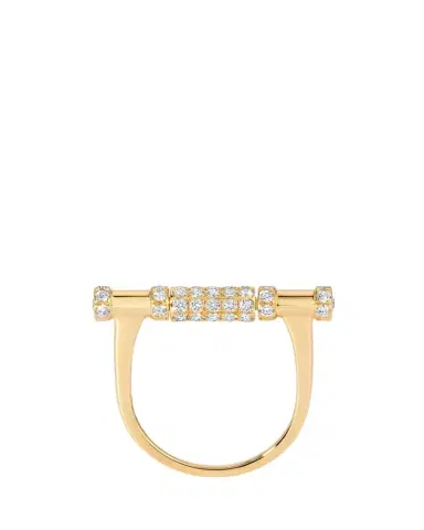 Graziela Gems 18K Diamond Cavaletti Ring | Thumbnail 1