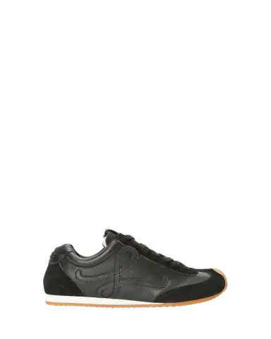 LOEWE Men's Ballet Runner 2.0 Leather and Suede Low-Top Sneakers | Thumbnail 1 LOEWE Men's Ballet Runner 2.0 Leather and Suede Low-Top Sneakers | Thumbnail 1