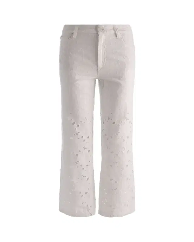 Chic Laser-Cut Jeans