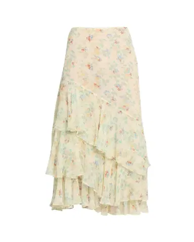 Ulla Johnson Meadow Silk Midi Skirt | Thumbnail 1 Ulla Johnson Meadow Silk Midi Skirt | Thumbnail 1