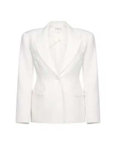 TWP Jasper Single-Breasted Linen Blazer | Thumbnail 1 TWP Jasper Single-Breasted Linen Blazer | Thumbnail 1