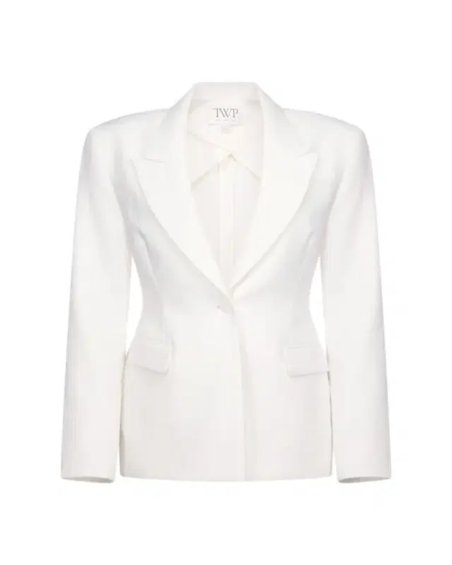 Jasper Single-Breasted Linen Blazer