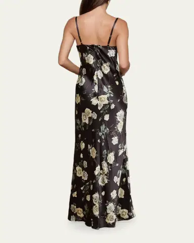 L'AGENCE Sayla Bias-Cut Silk Gown | Thumbnail 3