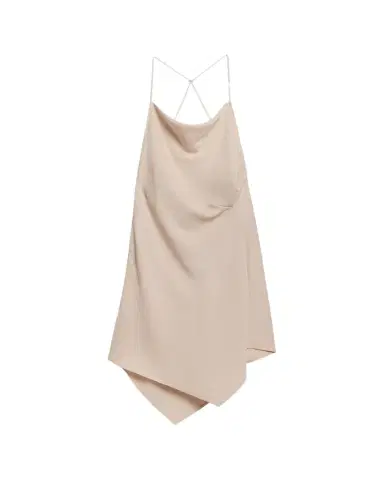 Helmut Lang Open-Back Knot Slip Dress | Thumbnail 1 Helmut Lang Open-Back Knot Slip Dress | Thumbnail 1