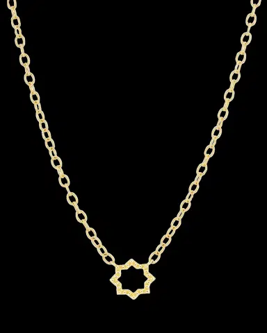 Orly Marcel Textured Oval Link Necklace, 3mm | Thumbnail 2