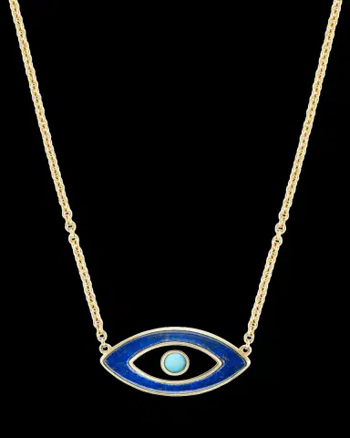Orly Marcel Evil Eye Inlay Necklace | Thumbnail 2