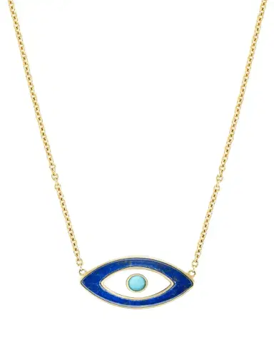 Orly Marcel Evil Eye Inlay Necklace | Thumbnail 1