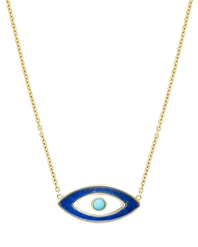 Orly Marcel Evil Eye Inlay Necklace