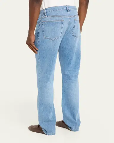 Frame Men's Faded Denim Straight-Leg Jeans | Thumbnail 3 Frame Men's Faded Denim Straight-Leg Jeans | Thumbnail 3