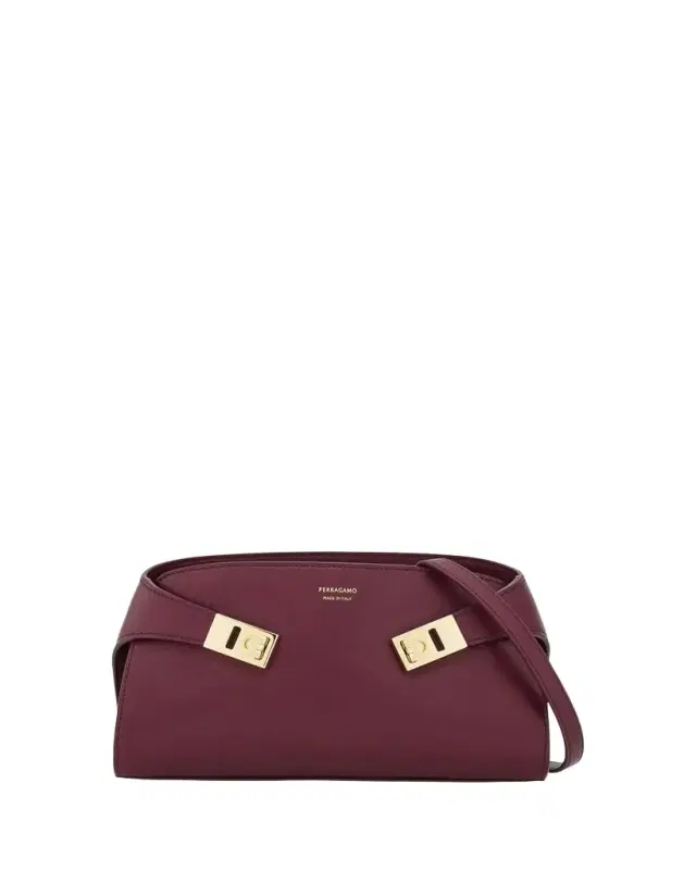 Ferragamo Hug Leather Crossbody Bag
