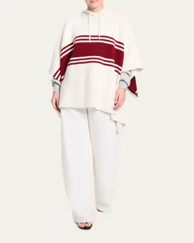 TWP Hooded Cashmere Poncho | Thumbnail 2 TWP Hooded Cashmere Poncho | Thumbnail 2