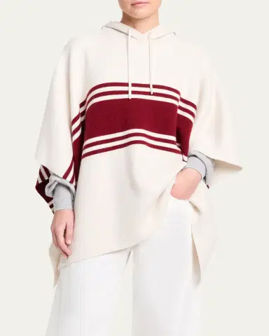 TWP Hooded Cashmere Poncho | Thumbnail 4 TWP Hooded Cashmere Poncho | Thumbnail 4