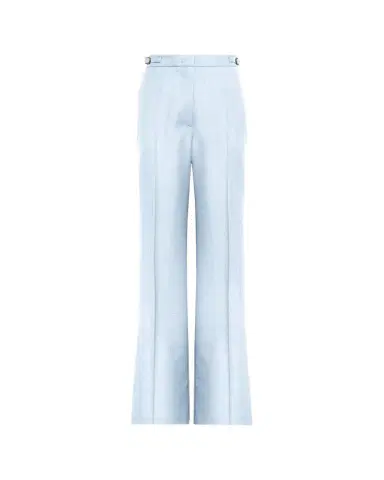 Gabriela Hearst Vesta High-Waist Wool-Silk Straight-Leg Pants | Thumbnail 1 Gabriela Hearst Vesta High-Waist Wool-Silk Straight-Leg Pants | Thumbnail 1