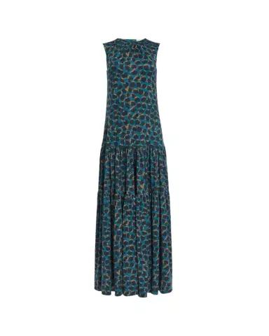 Altuzarra Liza Spotted Jersey Tiered Maxi Dress | Thumbnail 1
