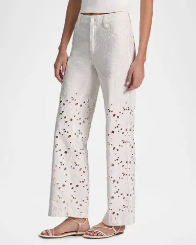 Alice + Olivia Chic Laser-Cut Jeans | Thumbnail 5 Alice + Olivia Chic Laser-Cut Jeans | Thumbnail 5