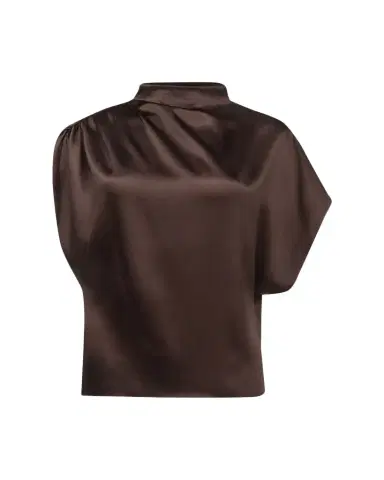 TWP Wish You Would Draped Silk Blouse | Thumbnail 1 TWP Wish You Would Draped Silk Blouse | Thumbnail 1