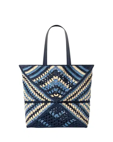 Loewe x Paula's Ibiza Men's Puzzle Fold XL Raffia Tote Bag | Thumbnail 1 Loewe x Paula's Ibiza Men's Puzzle Fold XL Raffia Tote Bag | Thumbnail 1