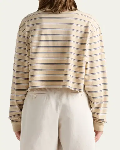Prada Striped Pique Polo Shirt | Thumbnail 3 Prada Striped Pique Polo Shirt | Thumbnail 3