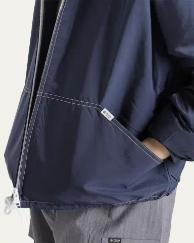 Prada Re-Nylon Zip-Up Jacket | Thumbnail 5 Prada Re-Nylon Zip-Up Jacket | Thumbnail 5