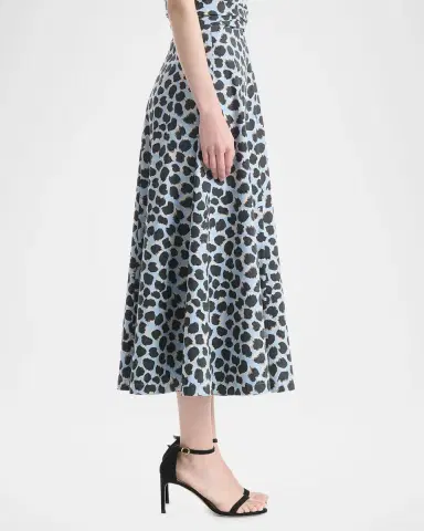 Altuzarra Varda Animal-Print Midi Skirt | Thumbnail 5 Altuzarra Varda Animal-Print Midi Skirt | Thumbnail 5