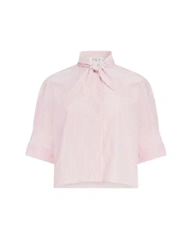 TWP Tie One On Striped Button-Front Shirt | Thumbnail 1
