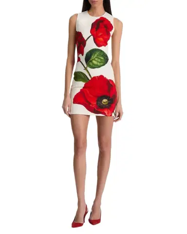 ALICE + OLIVIA Wynell Fitted Mini Dress | Thumbnail 1 ALICE + OLIVIA Wynell Fitted Mini Dress | Thumbnail 1
