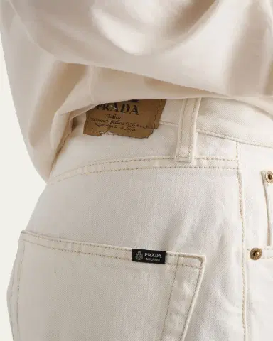 Prada Old Denim Five-Pocket Jeans | Thumbnail 5