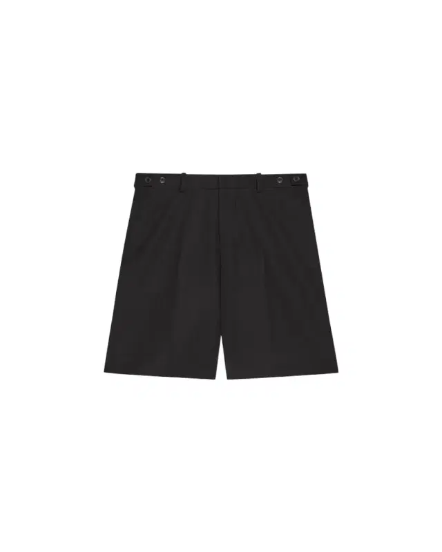 Men's HL001 Wool Waistband-Tab Shorts