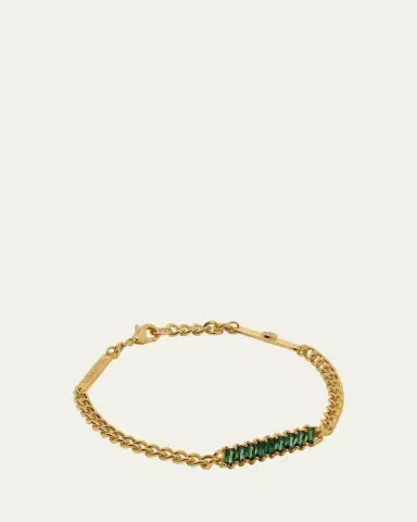 Gwen Beloti Destined CZ Emerald Bracelet | Thumbnail 3