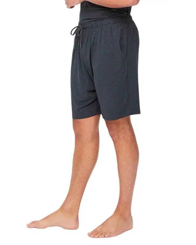 Men 's Solid Drawstring Shorts