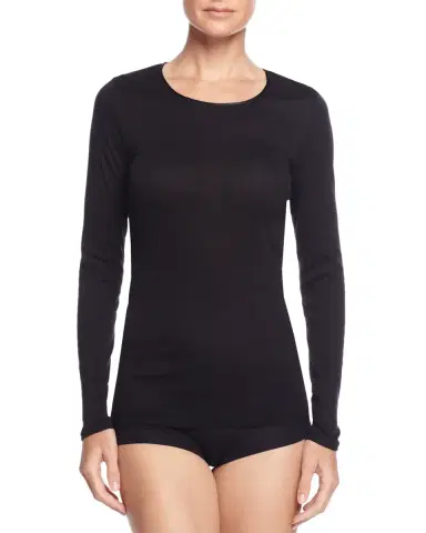 Hanro Cotton Seamless Long-Sleeve Top | Thumbnail 1