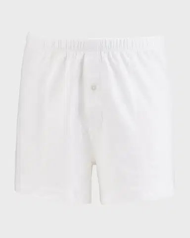 Hanro Men's Sporty Mercerized Cotton Boxers | Thumbnail 4