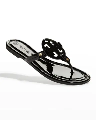 Tory Burch Miller Patent Leather Sandals | Thumbnail 6 Tory Burch Miller Patent Leather Sandals | Thumbnail 6