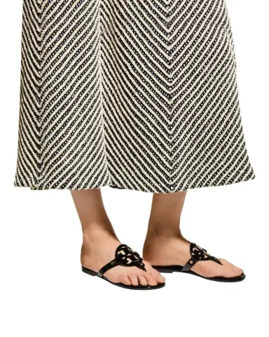 Tory Burch Miller Patent Leather Sandals | Thumbnail 1 Tory Burch Miller Patent Leather Sandals | Thumbnail 1