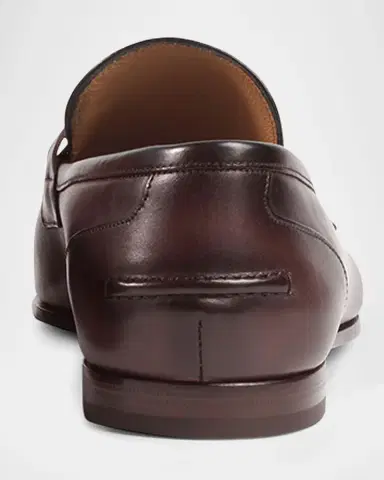 Gucci Men's Jordaan Leather Loafers | Thumbnail 3