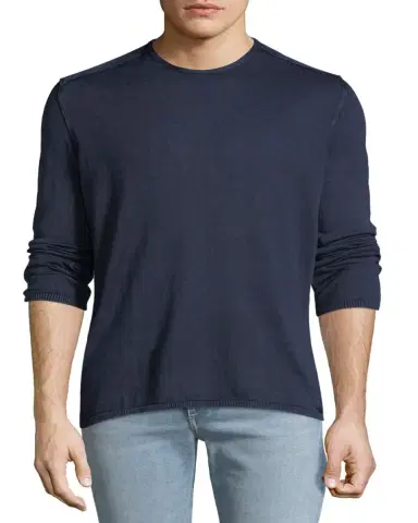 John Varvatos Star U.S.A. Long Sleeve Cotton Crewneck Tee | Thumbnail 2