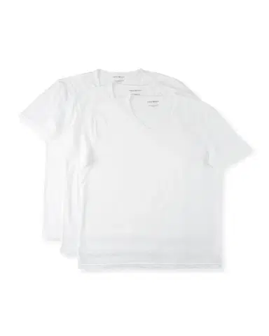 Emporio Armani Men's V-Neck Three-Pack T-Shirts | Thumbnail 4