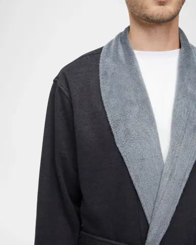 UGG Men 's Robinson Two-Tone Robe | Thumbnail 2