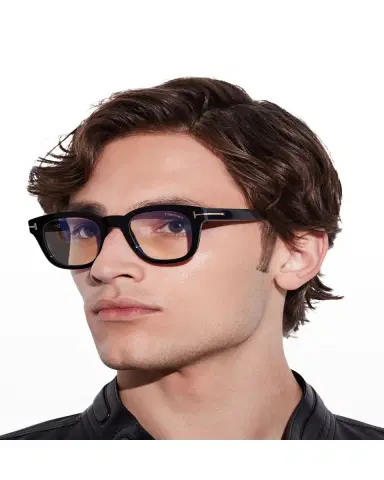 TOM FORD Blue Block Square Optical Frame | Thumbnail 5