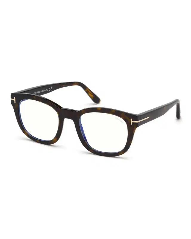 TOM FORD Blue Block Square Optical Frame