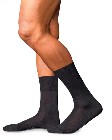 Falke Men's No. 6 Merino-Silk Dress Socks | Thumbnail 2
