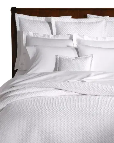 Ralph Lauren Home Quilted Sateen Argyle Standard Sham | Thumbnail 1