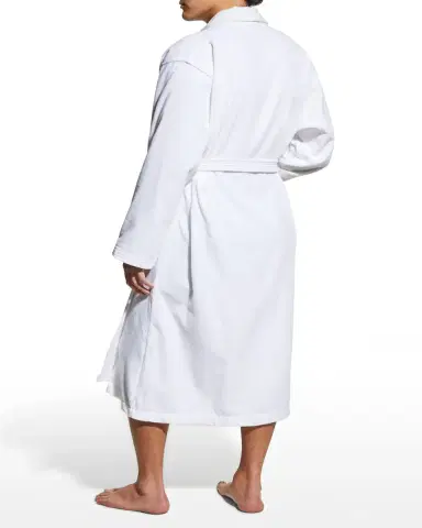 Derek Rose Men's Solid Terry Robe | Thumbnail 4