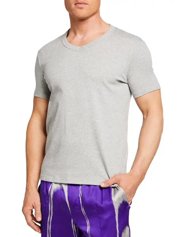 Men 's Cotton Stretch Jersey T-shirt